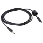 USB-C / Type-C から 5.5 x 2.1mm ノートパソコン用電源充電ケーブル、ケーブル長：約1.5m、Type-C から 5.5 x 2.1mm