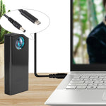 USB-C / Type-C から 5.5 x 2.1mm ノートパソコン用電源充電ケーブル、ケーブル長：約1.5m、Type-C から 5.5 x 2.1mm