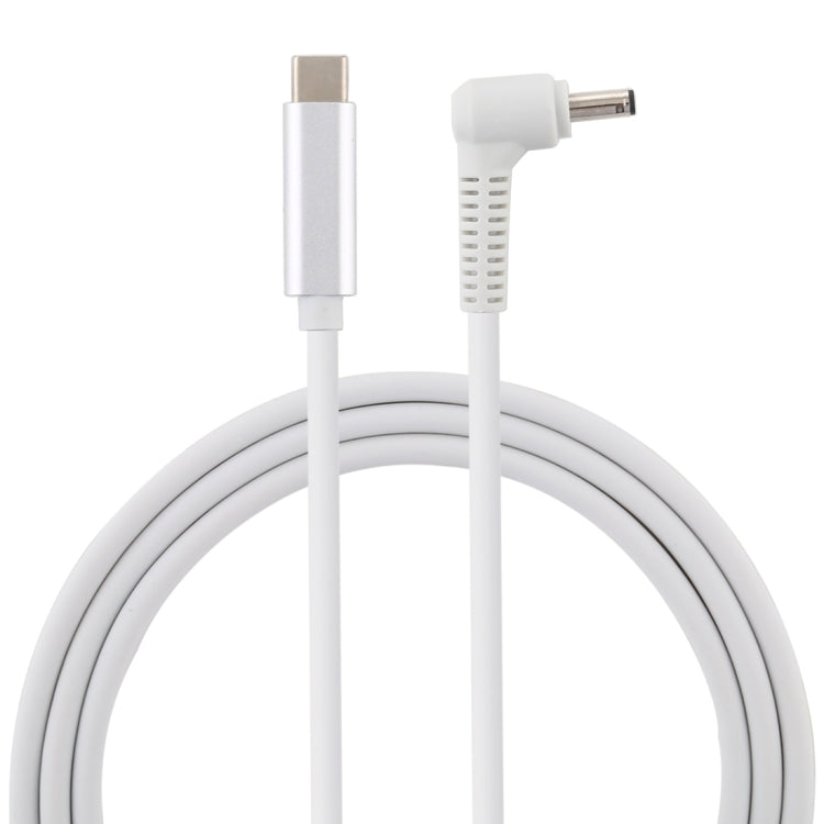 USB-C / Type-C から 4.0 x 1.35mm ノートパソコン用電源充電ケーブル、ケーブル長：約1.5m、Type-C から 4.0 x 1.35mm