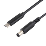 Dell ノートパソコン用 USB-C / Type-C から 7.4 x 5.0mm 電源充電ケーブル、ケーブル長：約1.5m、Type-C から 7.4 x 5.0mm Dell ノートパソコン用