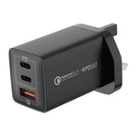 MOMAX UM30 PD 67W 急速チャージャー 電源アダプター、英国プラグ、英国プラグ