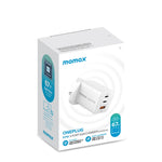 MOMAX UM30 PD 67W 急速チャージャー 電源アダプター、英国プラグ、英国プラグ