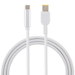 USB-C / Type-C から レノボ用大きな四角形オス ノートパソコン用電源充電ケーブル、ケーブル長：約1.5m、Type-C から 大きな四角形