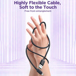 JOYROOM S-AL012A14 マルチカラースシリーズ 2.4A USB to 8ピン 急速充電データケーブル、長さ:1.2m、USB to 8ピン