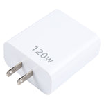 120W デュアルPD Type-C + 3ポートUSB マルチポート充電器、USプラグ、USプラグ