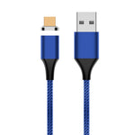 M11 5A USB から Micro USB ナイロン編み磁気データケーブル、ケーブル長さ: 2m、Micro USB