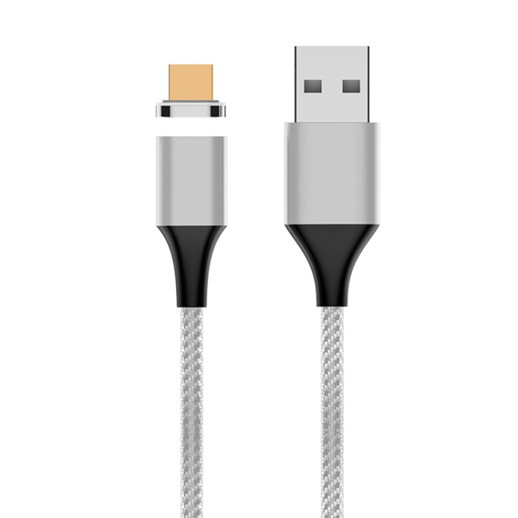 M11 5A USB から Micro USB ナイロン編み磁気データケーブル、ケーブル長さ: 2m、Micro USB