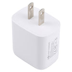 LZ-215A+C 20W QC 3.0 USB + PD 3.0 USB-C / Type-C 急速充電トラベルチャージャー、米国プラグ、米国プラグ