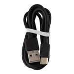 5V 2.1A インテリジェント識別USBチャージャー 1m USB to USB-C / Type-C充電ケーブル付き、欧州プラグ