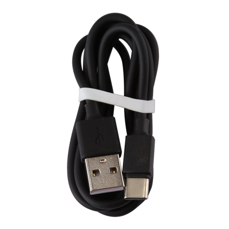 5V 2.1A インテリジェント識別USBチャージャー 1m USB to USB-C / Type-C充電ケーブル付き、欧州プラグ