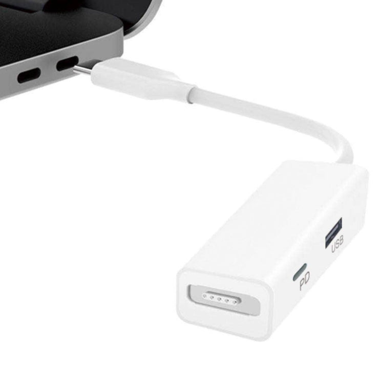 3-in-1 MagSafe 1 / 2 + PDポート + USB から USB-C / Type-C コンバーターアダプター