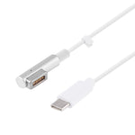 USB-C / Type-C オスから5ピン MagSafe 1 (Lリップ) オス充電データケーブル for MacBook