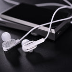 QKZ CK3 HIFI インイヤー4ユニット音楽ヘッドホン