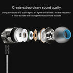 QKZ DM7 高品質インイヤーオールメタルスポーツ音楽ヘッドホン、ベーシックバージョン