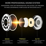 QKZ EQ1 CNCメタルシャークフィンヘッドホン スポーツ音楽ヘッドホン、マイク付きバージョン