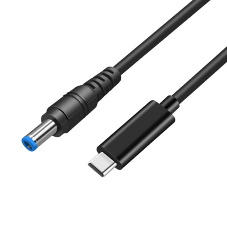 HP 用 USB-C / Type-C から 4.5 x 3.0mm ノートパソコン用電源充電ケーブル、ケーブル長：約1.5m、Type-C から 4.5 x 3.0mm