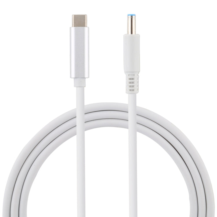 HP 用 USB-C / Type-C から 4.5 x 3.0mm ノートパソコン用電源充電ケーブル、ケーブル長：約1.5m、Type-C から 4.5 x 3.0mm