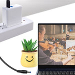 HP 用 USB-C / Type-C から 4.5 x 3.0mm ノートパソコン用電源充電ケーブル、ケーブル長：約1.5m、Type-C から 4.5 x 3.0mm