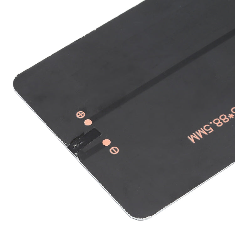 5.5V 1.5W 290mAh DIY 太陽光発電バッテリー ソーラーパネルモジュールセル、サイズ：135 x 88.5mm、5.5V 1.5W 290mAh 135 x 88.5mm