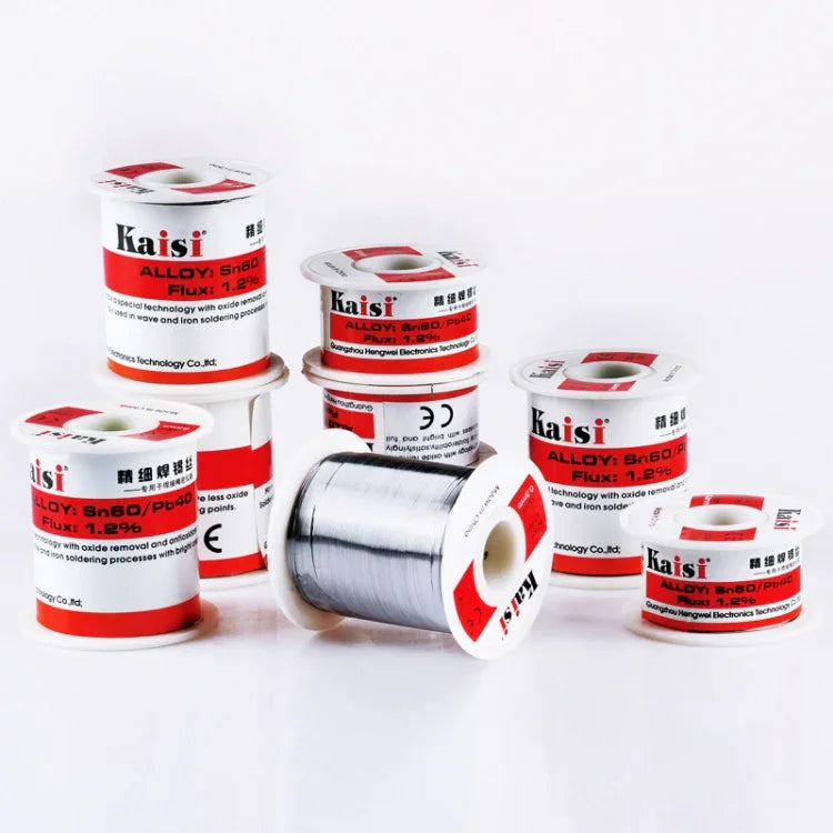 Kaisi 0.3mm ロジンコア錫鉛はんだ線、50g、0.3mm 50g