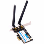 TX-9260AC ワイヤレス-AC デュアルバンド 802.11ac 1730Mbps デスクトップPCI-e WiFiアダプター＋Bluetooth 5.0 WLANネットワークカード Intel 9260ac用, TX-9260AC 1730Mbps