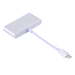 5-in-1 マイクロSD + SD + USB 3.0 + USB 2.0 + マイクロUSBポートからUSB-C / タイプC OTGコンボアダプターカードリーダー タブレット、スマートフォン、PC用、5-in-1（シルバー）、5-in-1（ゴールド）