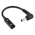 DP 5.0 x 1.0mm to Type-C メス 電源アダプターチャージャーケーブル