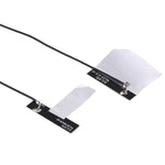 1ペア IPX4 9260ac WiFi 4G デュアルバンドアンテナ PFCフレックスケーブル M.2用、長さ：46cm 63cm