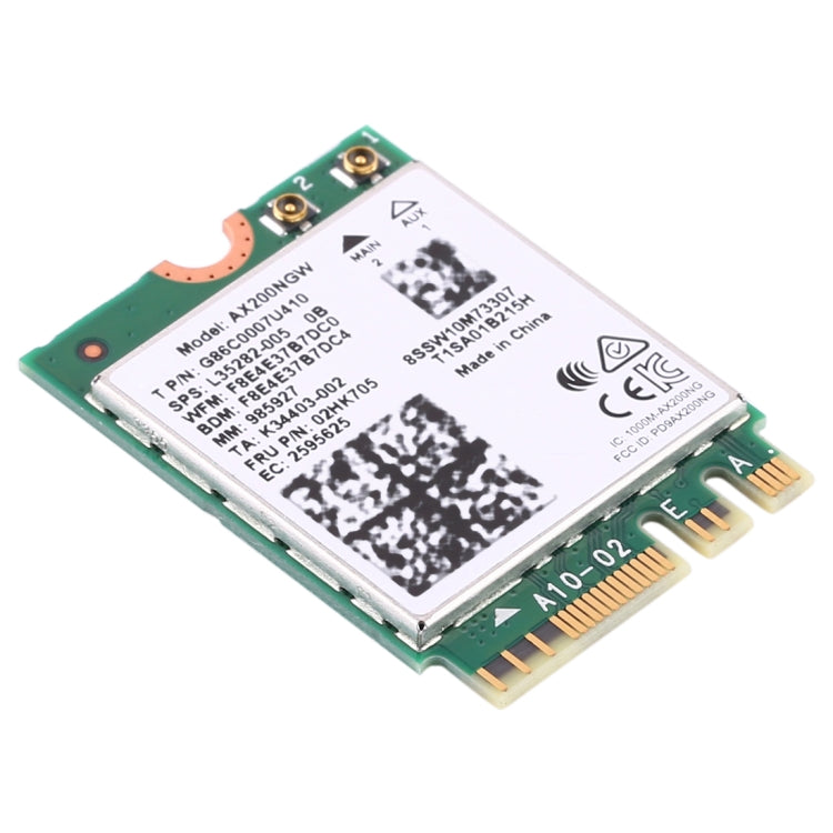 デュアルバンド AX200 2400Mbps ワイヤレス AX200NGW NGFF M.2 Bluetooth 5.0 Wifi ネットワークカード 2.4G/5G 802.11 ac/ax
