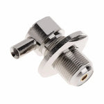 UHFメス SO239 直角 RFコネクター RG58 / RG142 LMR195同軸ケーブル用