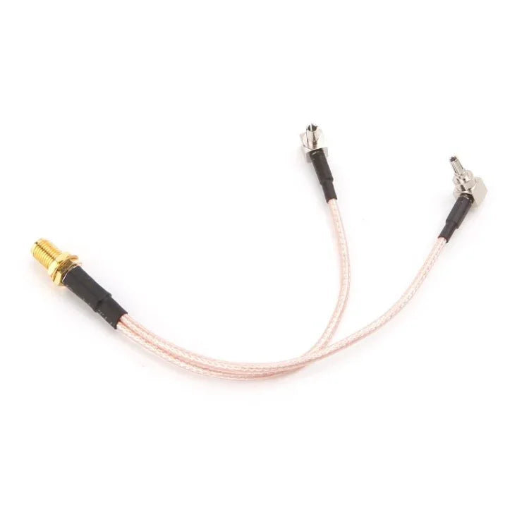 RG316 SMA メス から CRC9-TS9 コネクターケーブル延長、長さ: 15cm