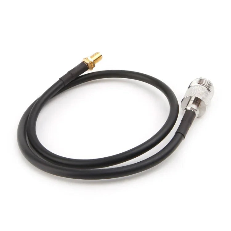 SMA メス から UHF SO239 PL259 メス RG58 ポークテールケーブル、長さ: 50cm