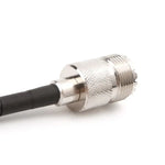 SMA メス から UHF SO239 PL259 メス RG58 ポークテールケーブル、長さ: 50cm