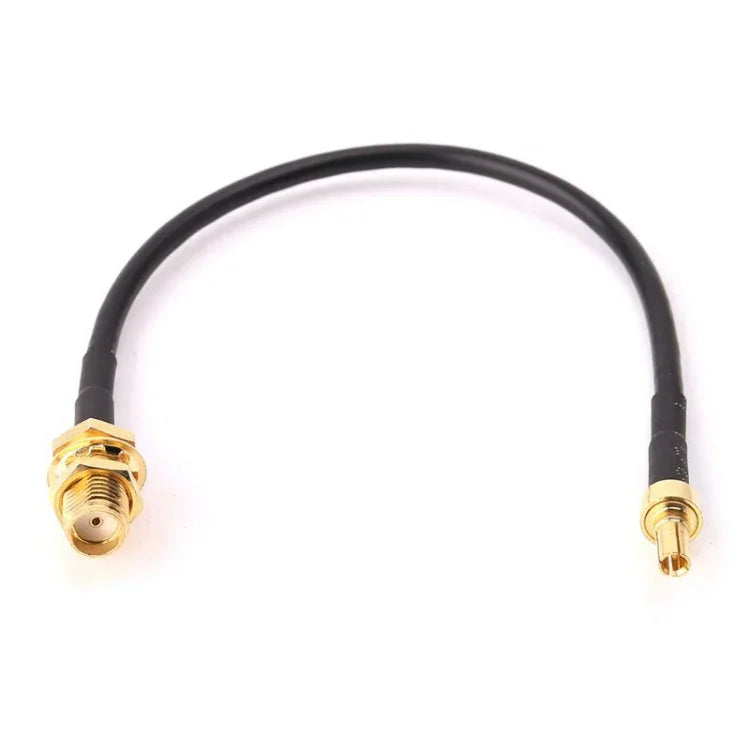 RG174 CRC9 オス ストレート から SMA メス 接続ケーブル延長、長さ: 15cm