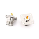 5個セット UHF SO239 メス フランジ パネルシャーシカバーマウントアダプター