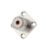 UHF メス SO239 パネルシャーシマウントフランジカバーアダプター