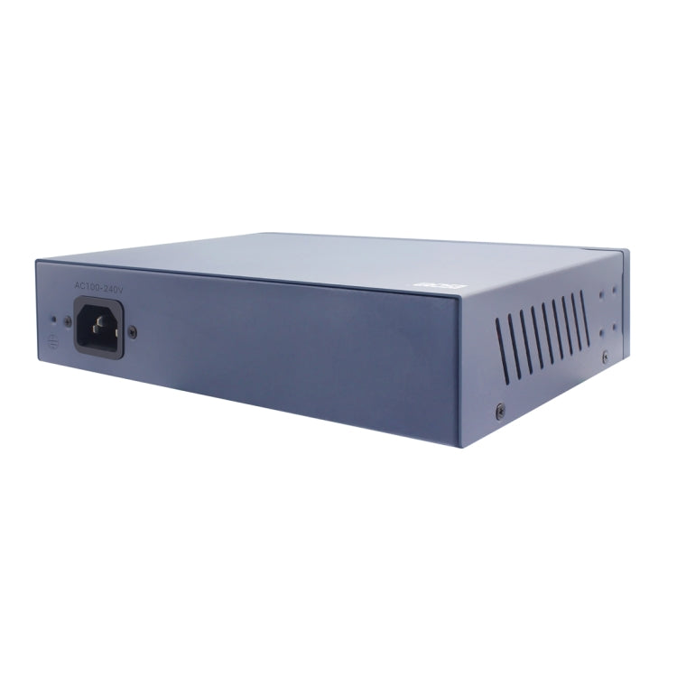 ESCAM POE 4+2 6ポートファーストイーサネットスイッチ 4ポートPOE 10/100M 120Wネットワークスイッチ、伝送距離：150m、6ポート