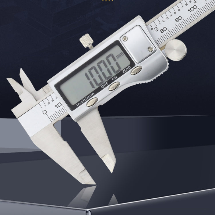 0-150mm LCDデジタルノギス 電子デジタルノギス、0-150mm（シルバー）