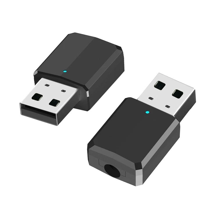 Bluetooth5.0 オーディオレシーバー USB Bluetoothアダプター Bluetoothトランスミッター Win8/10対応、ZF169