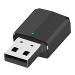 Bluetooth5.0 オーディオレシーバー USB Bluetoothアダプター Bluetoothトランスミッター Win8/10対応、ZF169