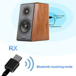 Bluetooth5.0 オーディオレシーバー USB Bluetoothアダプター Bluetoothトランスミッター Win8/10対応、ZF169