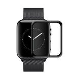 2枚セット mocolo 0.33mm 9H 3Dラウンドエッジ強化ガラスフィルム、Apple Watch シリーズ3 38mm用、Apple Watch シリーズ3 40mm用、Apple Watch シリーズ4 42mm用、Apple Watch シリーズ4 44mm用