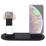HQ-UD15 回転式ワイヤレス充電ベース スタンド付き 電話 / iWatch / AirPods用（シルバー）、シルバー（ワイヤレス充電対応）、ワイヤレス充電なしホワイト、ワイヤレス充電なしブラック、ホワイト（ワイヤレス充電対応）