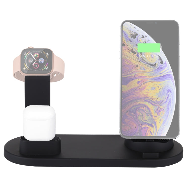 HQ-UD15 回転式ワイヤレス充電ベース スタンド付き 電話 / iWatch / AirPods用（シルバー）、シルバー（ワイヤレス充電対応）、ワイヤレス充電なしホワイト、ワイヤレス充電なしブラック、ホワイト（ワイヤレス充電対応）