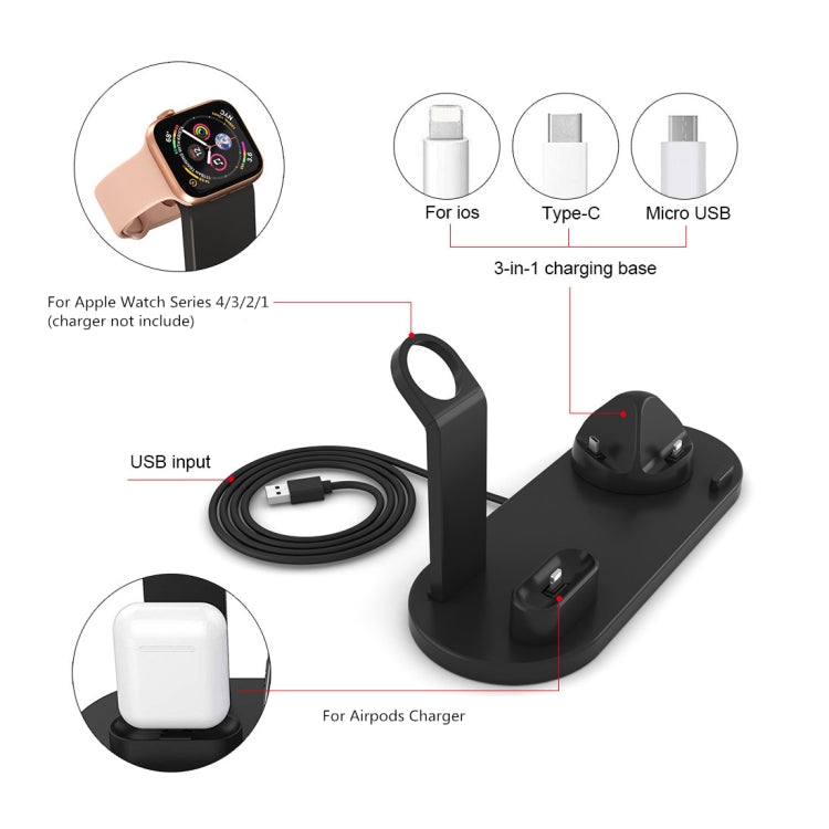 HQ-UD15 回転式ワイヤレス充電ベース スタンド付き 電話 / iWatch / AirPods用（シルバー）、シルバー（ワイヤレス充電対応）、ワイヤレス充電なしホワイト、ワイヤレス充電なしブラック、ホワイト（ワイヤレス充電対応）