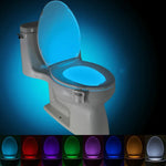 YouOKLightモーション感知トイレナイトライト、LEDトイレライト浴室洗面所用