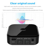 Bluetooth 5.0 光ファイバー Bluetoothレシーバー CSR8670 Bluetoothトランスミッター 2-in-1 APTX対応、ブラック