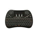 I8 Max 2.4GHz ミニワイヤレスキーボード タッチパッド付き 充電式フライエアマウス スマートゲーム 7色バックライト