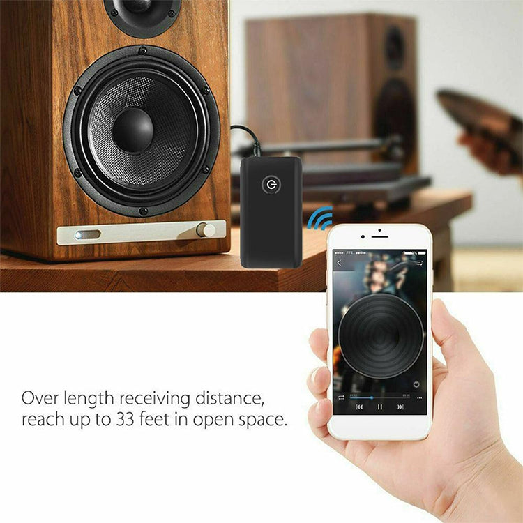 B10S Bluetoothアダプター 5.0 Bluetoothトランスミッター兼レシーバー 2-in-1 Bluetoothアダプター、ブラック