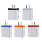2A 3USB モバイルフォン旅行用充電器 USプラグ、ブラック、グレー、レッド、オレンジ、ブルー
